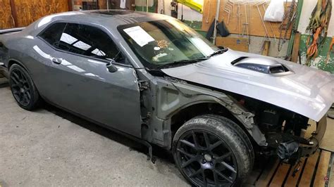 See Wrecked Dodge Challenger Get Reborn In Timelapse Repair …