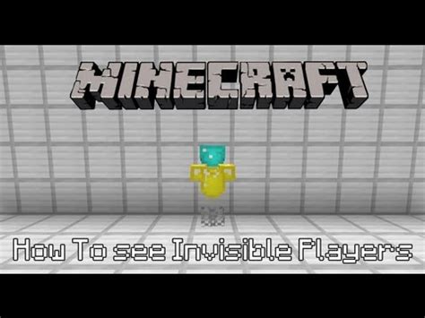 See invisible players mod.  To keep your sensitive apps away from prying eyes, y...