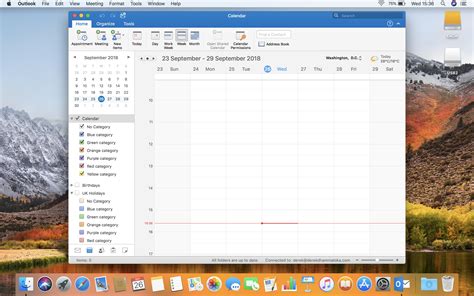See my mac calendar in outlook for pc - tooshell