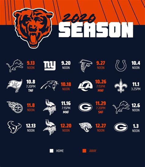 See the Bears' 2023 preseason schedule