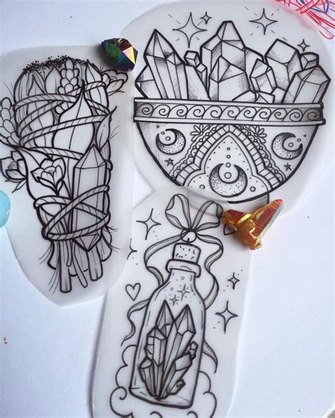 See this Instagram photo by stephanietattooer • 279 likes Crystal