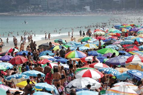 See you on Copacabana? Unusually balmy weather hits Brazil in a rare winter heat wave
