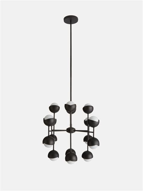 Seed Chandelier, Blackened Brass, US - Soho Home - Pinterest