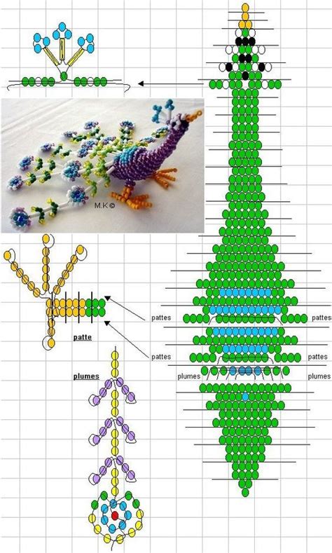 Seed bead animal patterns free.  Some of the patterns are designed to be crafted...