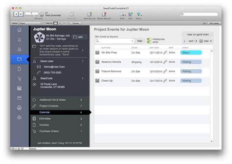 Seedcode Complete Filemaker Template
