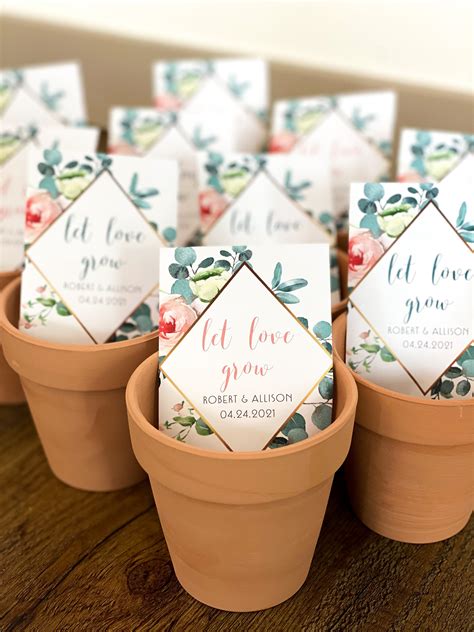 Seeds Wedding Favors