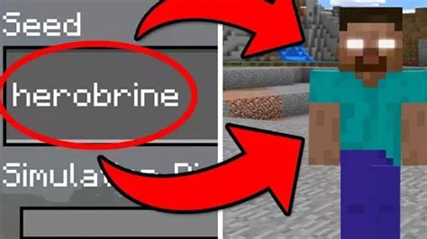 Seeds herobrine. First, give yourself a command block. Then, type the following code into it summon Blaze 1 CustomName Herobrine ,CustomNameVisible 1,Silent... 