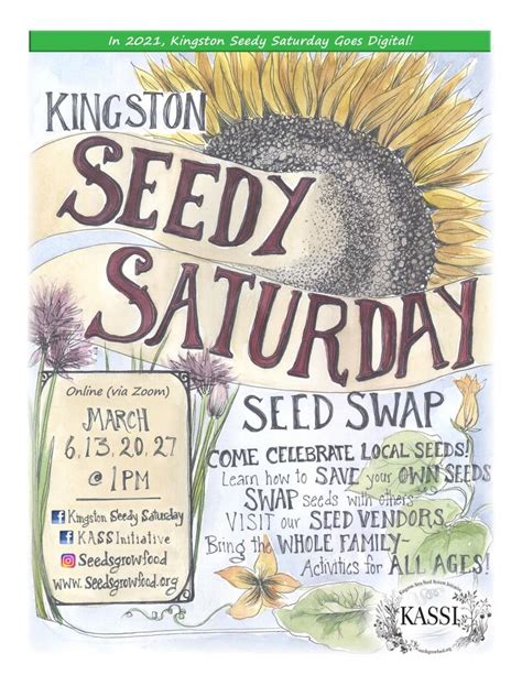 Seedy Saturday returns to Kingston