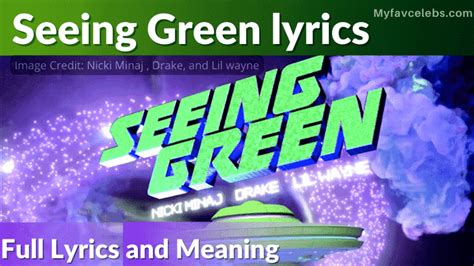 Listen to Seeing Green (with Drake & Lil Wayne) on Spotify. Nicki Minaj, Drake, Lil Wayne · Song · 2021. . 