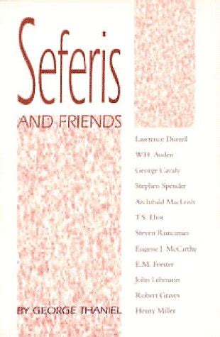 Seferis And Friends