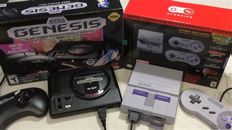 Sega Genesis Mini vs. Super NES Classic Edition