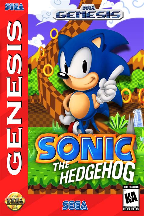 Sega sonic the hedgehog. 