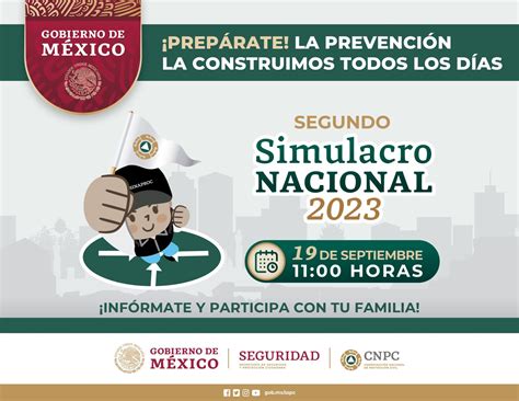 Segundo Simulacro Nacional en México: a qué hora es, dónde y para qué sirve