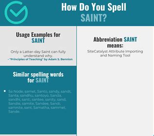 Seint or Saint - Which is correct? - SpellMentor