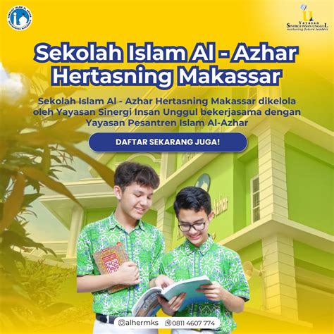 Sekolah al azhar hertasning makassar. .  ...