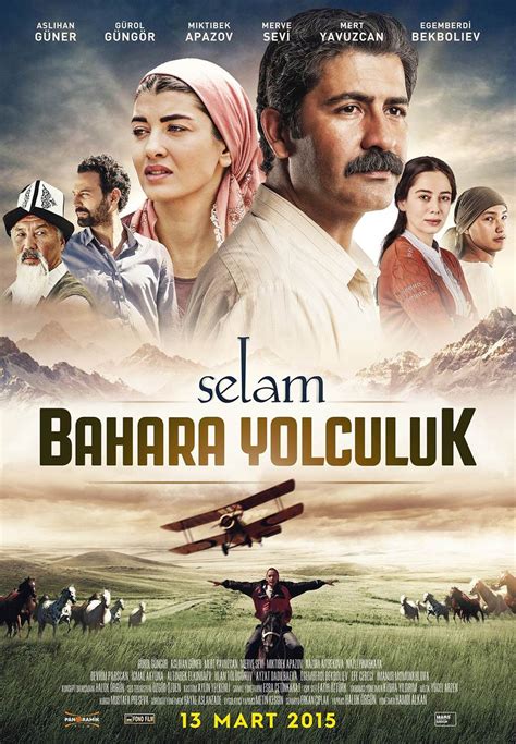 Selam: Bahara Yolculuk : Senaryosu gerçek bir hayat hikayesinden yola çıkılarak yazılan 'Bahara Yolculuk' filminde, Türkiye'den yola çıkarak Kırgızistan topraklarına uzanan, umut dolu yeni bir hikaye yazmak isteyen gönüllü biSELAM is a timely film that reflects contemporary anxieties about the future of the world dominated by capitalism and individuality.