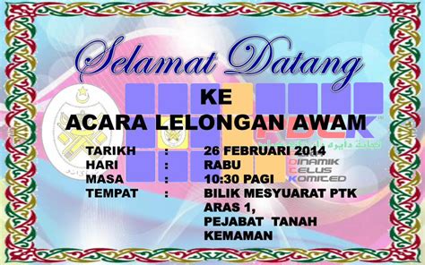 Selamat Datang Ke LELONGAN AWAM