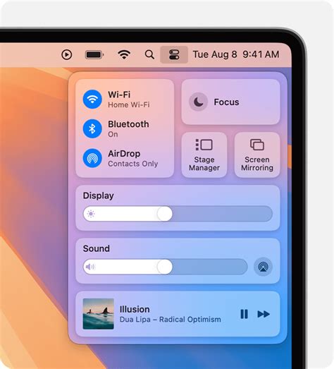 Select Audio In and Out From Your Mac s Menu Bar