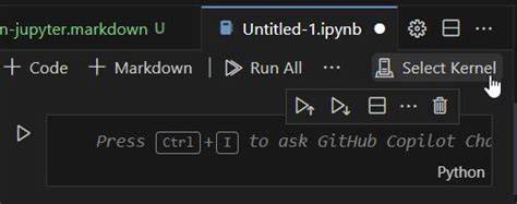 Select kernel jupyter vscode not working.  Use shortcuts Ctrl+Shift+P and type &qu...