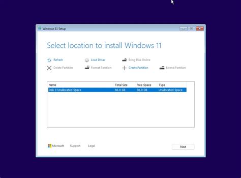 Select location to install windows 11 not showing.  Installation Process: Follow the on-scr...