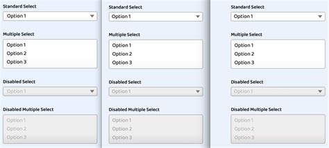 Select option border css. .  ...