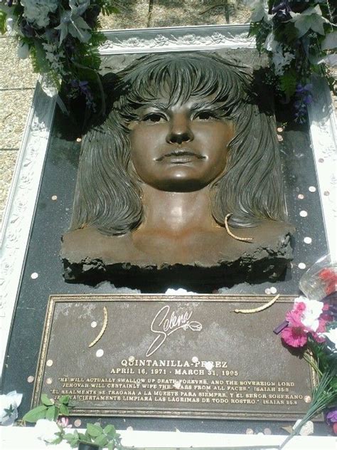 Selena grave with diamond eyes. Mar 12, 1994 · Find a Grave Memorial ID: 194975326. Sponsored by Mr. Haahr. Source citation. Singer, songwriter, actress. She gained prominence by posting cover songs on her YouTube channel, where she showcased her vocal talent. One of her significant breakthroughs came when she competed on the sixth season of the reality TV show The Voice in 2014. 