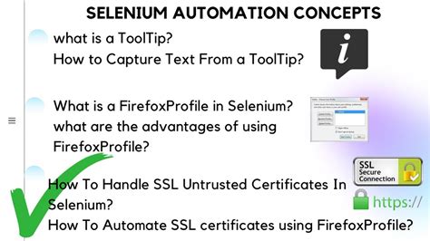 Selenium accept untrusted certificates chrome. FirefoxProfile() firefox_profile.  Provi...