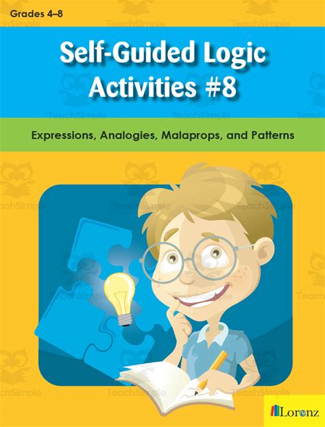 Self Guided Logic Activities 8 Expressions Analogies Malaprops and Patterns