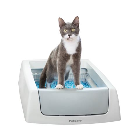 Self cleaning cat litter. A slightly different silhouette to the modern self-cleaning litter box that we’ve seen thus far, the PetSafe ScoopFree works best with its compatible low-tracking crystal litter – which is 99 ... 
