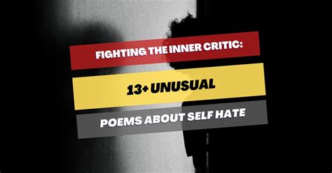 Self hate Poems - Modern Award-winning Self hate Poetry : All Poetry