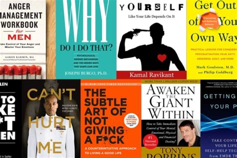 Self help books for men. Men are often taught not to ask for help, but there are plenty of self-help books available to provide guidance when needed. Some popular topics for self-help books include relationships, personal growth, and career advice.. It’s important to find a book that resonates with you and helps you address the issues you’re struggling with. 