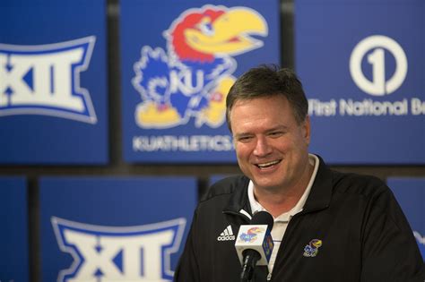Self kansas. Oct 11, 2023 · KU, which received a notice of five Level I violations in the men’s basketball program on Sept. 23, 2019, previously issued self-imposed sanctions, including the four-game suspensions of Self ... 