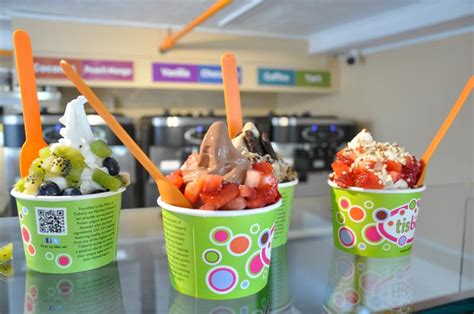 4 cups + 8 toppings. $25. Froyo for 2. 2 cups + 4 toppings. $13. Packages include 12oz cups of froyo + individually packaged 2oz toppings. Soft-serve frozen yogurt, frozen custard, and vegan sorbets plus a gazllion …. 