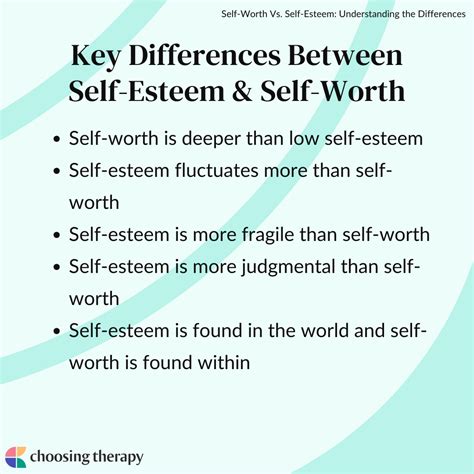 Self-Worth: Vs. Self-Esteem, Why It Matters, How to …