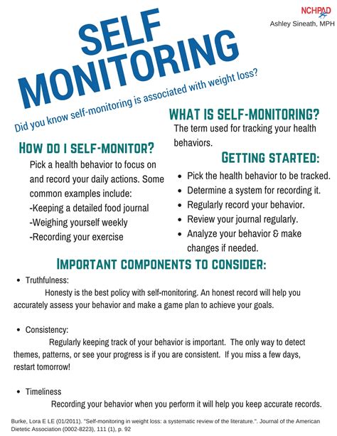 student self-monitoring data is typically economical to collect, even in a busy classroom, and can often be used to track the success of a behavioral intervention. There are many possible variations to student self-monitoring programs. In order to be most effective, however, most self-monitoring programs should include the following steps: 1. . 