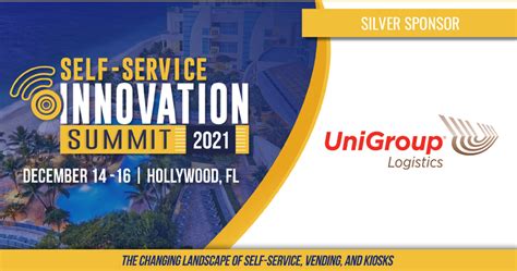 SelfServiceSummit Sponsor Preview UniGroup Logistics Vending Times
