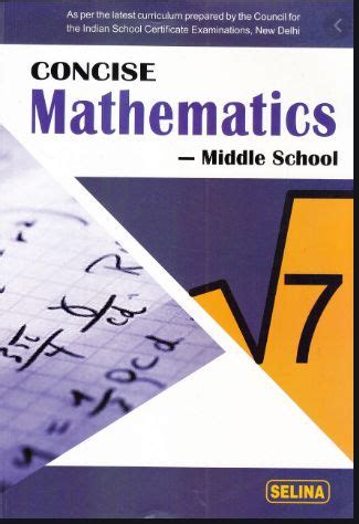 Selina publishers concise mathematics class 7 guide. - Manual de piezas del dumper thwaites.