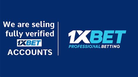 Sell 1xbet account