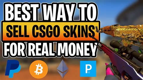 Sell CSGO Skins for PayPal and Get Real Money