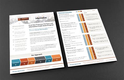 Sell Sheet Design Print and Digital Aware Creative Solutions