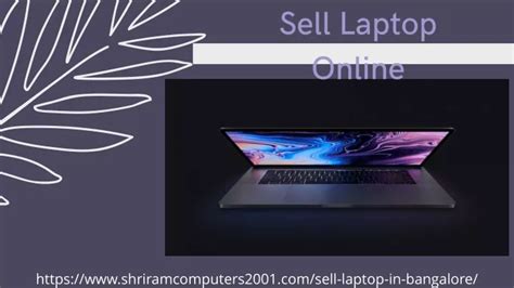 Sell laptop online. Find your product in our catalog. 2. Create a listing and upload device photos. 3. Get listing approval from our moderation team. 4. Make more green when the listing sells. Sell fast with less work. Trade in your device with a Swappa buy-back partner. 