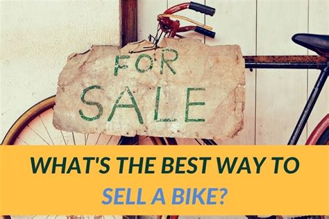 Sell my bike. List and sell your bike locally or nationwide with confidence. Buyers and sellers using this service are screened using our fraud detection software. Additionally, bikes are shipped … 
