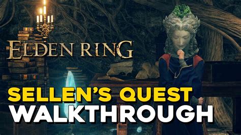 Sellen's quest. Rennala. People suspect Rennala is responsible for Sellen's fate because last we saw her, Sellen had ousted the Carian Royal Family and taken Rennala's place in the library. Then, suddenly, the next time we visit, Rennala is back, and Sellen has been turned into a ball. This seems like an open and shut case at first, Rennala overpowers Sellen ... 