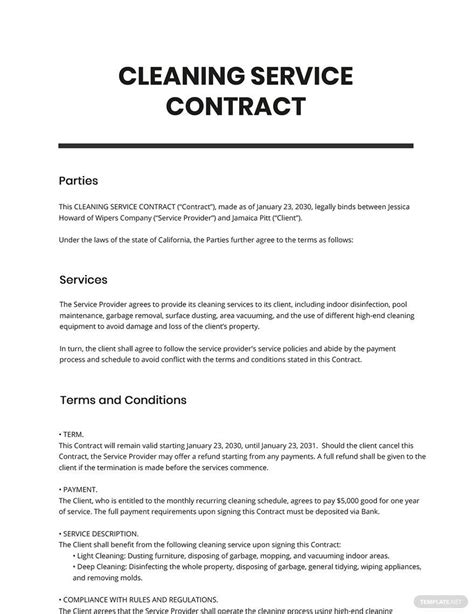Selling Contract Cleaning Services 101