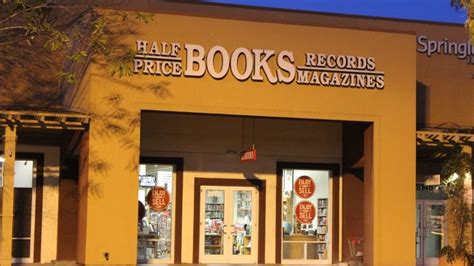 Half Price Books. 4.0 (44 reviews) Books, Mags, Music & Video. $. “I LOVE Half Price Books! The business has really grown since it initially opened in 2012ish (not sure exact year). Fast forward 10 years and employees are no longer knowledgeable,…” more. 6. Half Price Books.. 