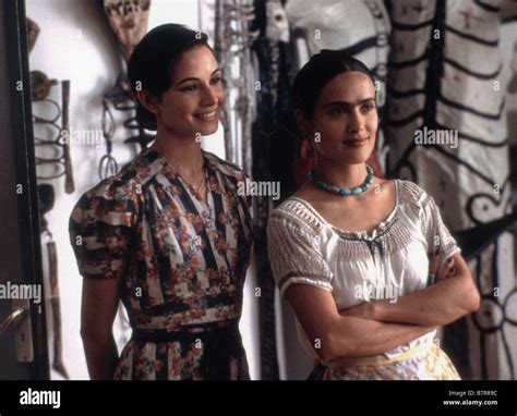 Selma Hayek and Ashley Judd in Frida: The scene is one of …