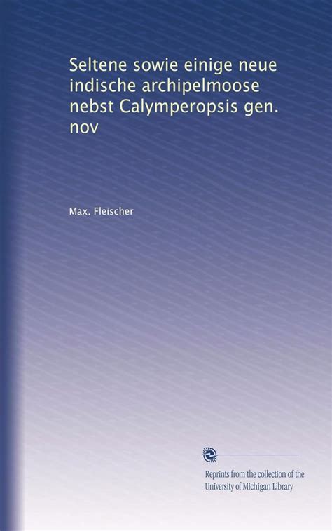 Seltene sowie einige neue indische archipelmoose nebst calymperopsis gen. - Ingersoll rand ssr hp 125 manual.
