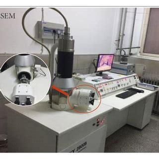 Sem 001 disassembly.  A Scanning Electron Microscope is a scientific instrum...
