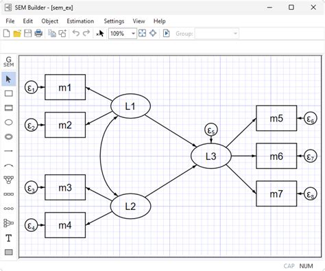 Sem Structural Equation Modeling Stata