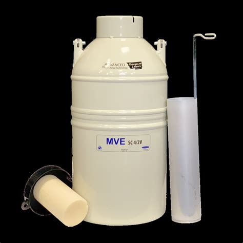 Sementanks - The MVE SC 4/2V CryoShipper Series is designed for the safe transportation of biological samples at cryogenic (-150°C or colder) temperatures. MVE CryoShipper Series utilizes the Advanced QWick Charge Technology that will charge the vapor shipper in two hours. *New/warm tanks still need to be filled with LN2 and allowe.